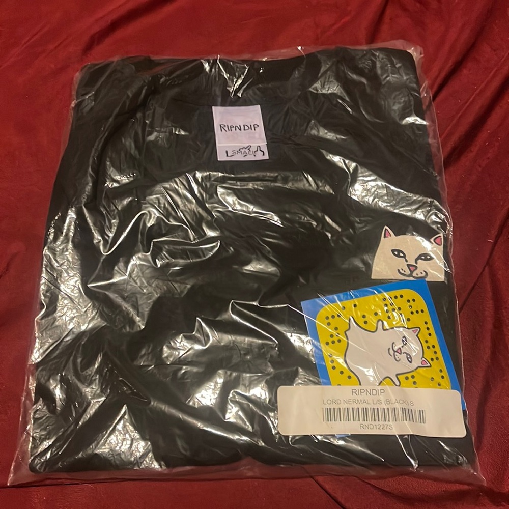 Lord Nermal Long Sleeve Black Size S - Picture 2 of 2